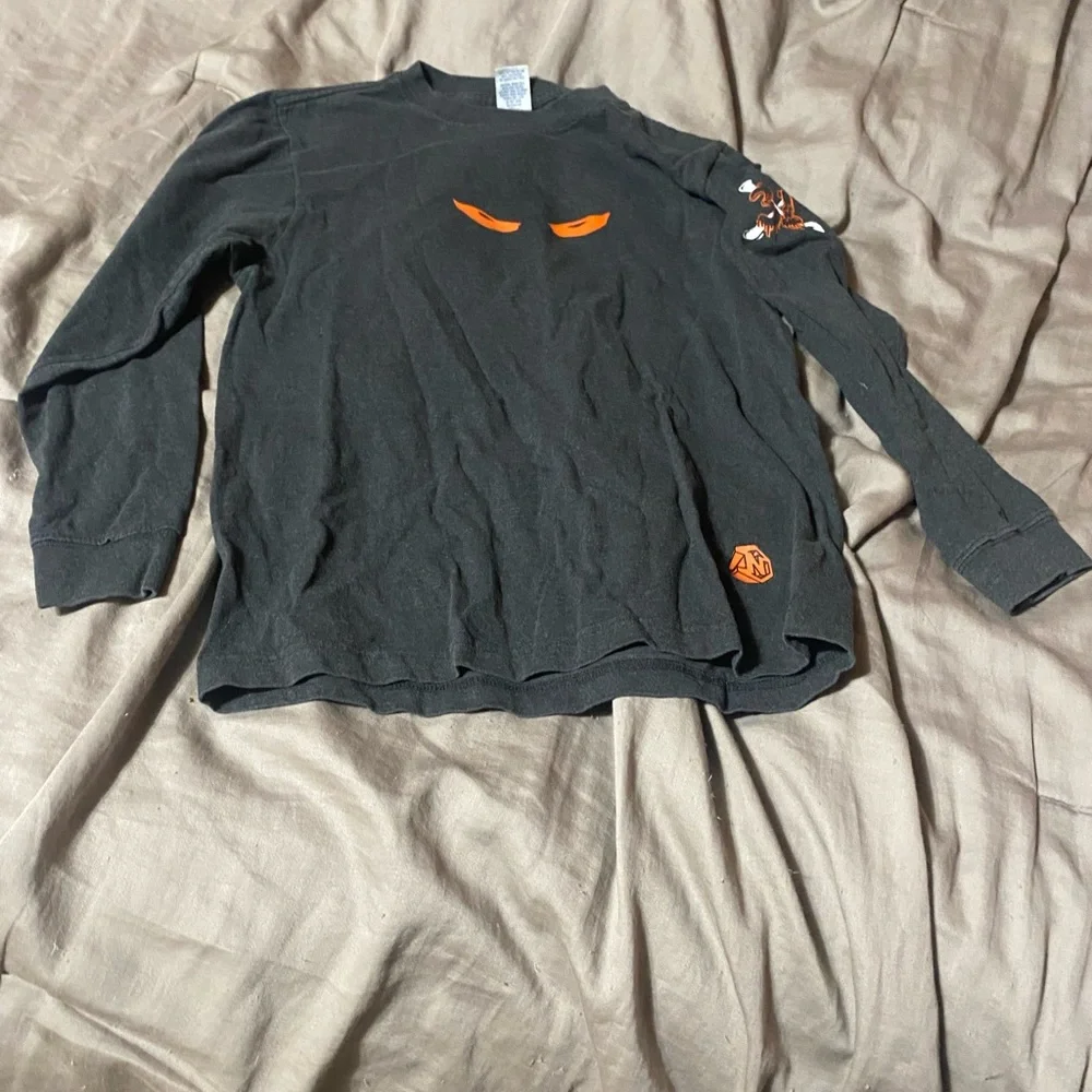 Old Navy Kids Long Sleeve Tee with‎ Orange Details